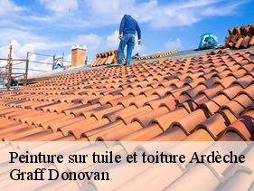 Peinture sur tuile et toiture 07 Ardèche  Graff Donovan