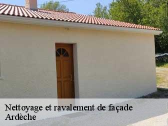 Nettoyage et ravalement de façade Ardèche 