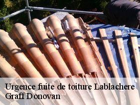 Urgence fuite de toiture  lablachere-07230 Graff Donovan