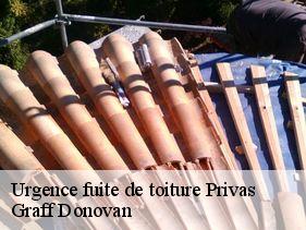 Urgence fuite de toiture  privas-07000 Graff Donovan